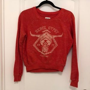 Billabong sweatshirt- Small